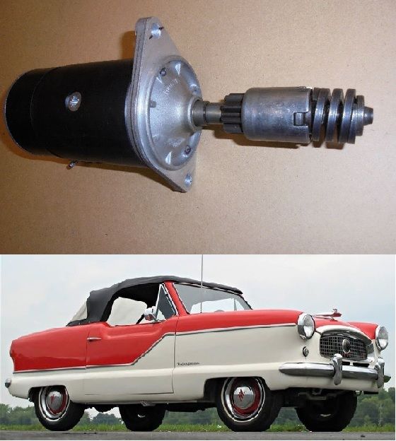 STARTER MOTOR (Austin Metropolitan) (1200cc & 1500cc) (1952- 61)