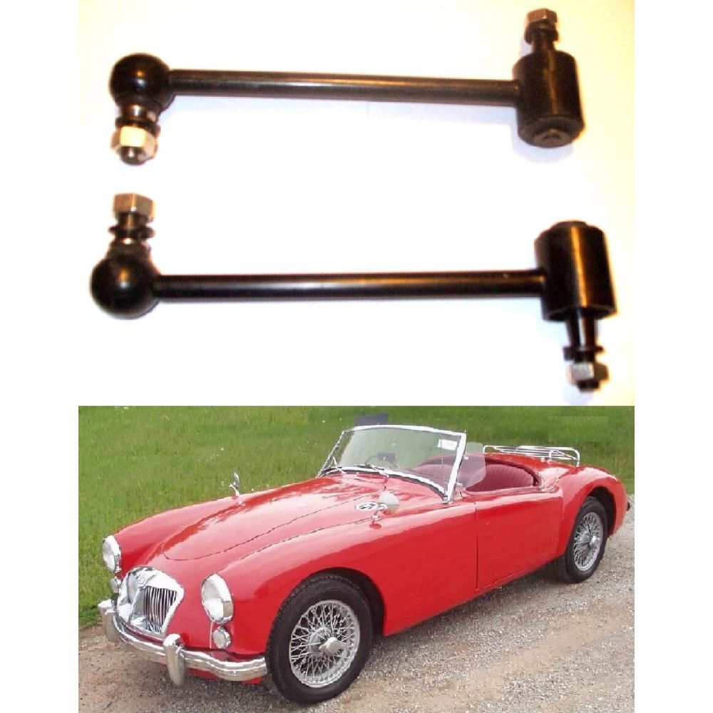 REAR DAMPER DROP LINKS x2 (MGA) (1955- 62)