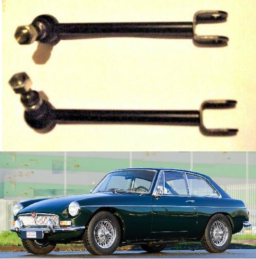 FRONT ANTI ROLL BAR LINKS x2 (MGB B GT & V8) (1962-82)