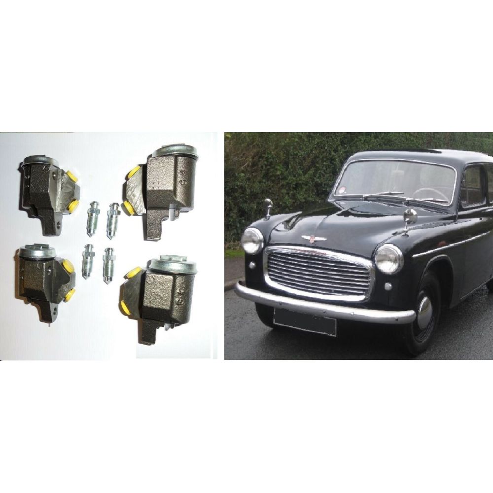 FRONT BRAKE WHEEL CYLINDERS x4 (Hillman Minx) (Mk7 & Mk8) (1954- 56 Only)