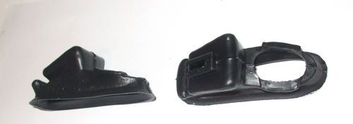 REAR BRAKE WHEEL CYLINDER RUBBER GAITERS x2 (Hillman Minx & Super Minx) (** Check Ch. No/ **) (**1956- 70 Only**)