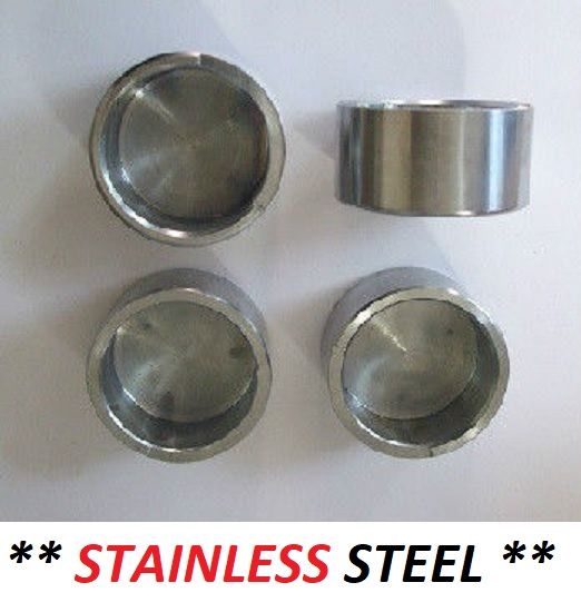FRONT BRAKE CALIPER PISTONS x4 (** STAINLESS STEEL **) (Hillman Super Minx) (Mk2, 3 & 4) (1962- 67)