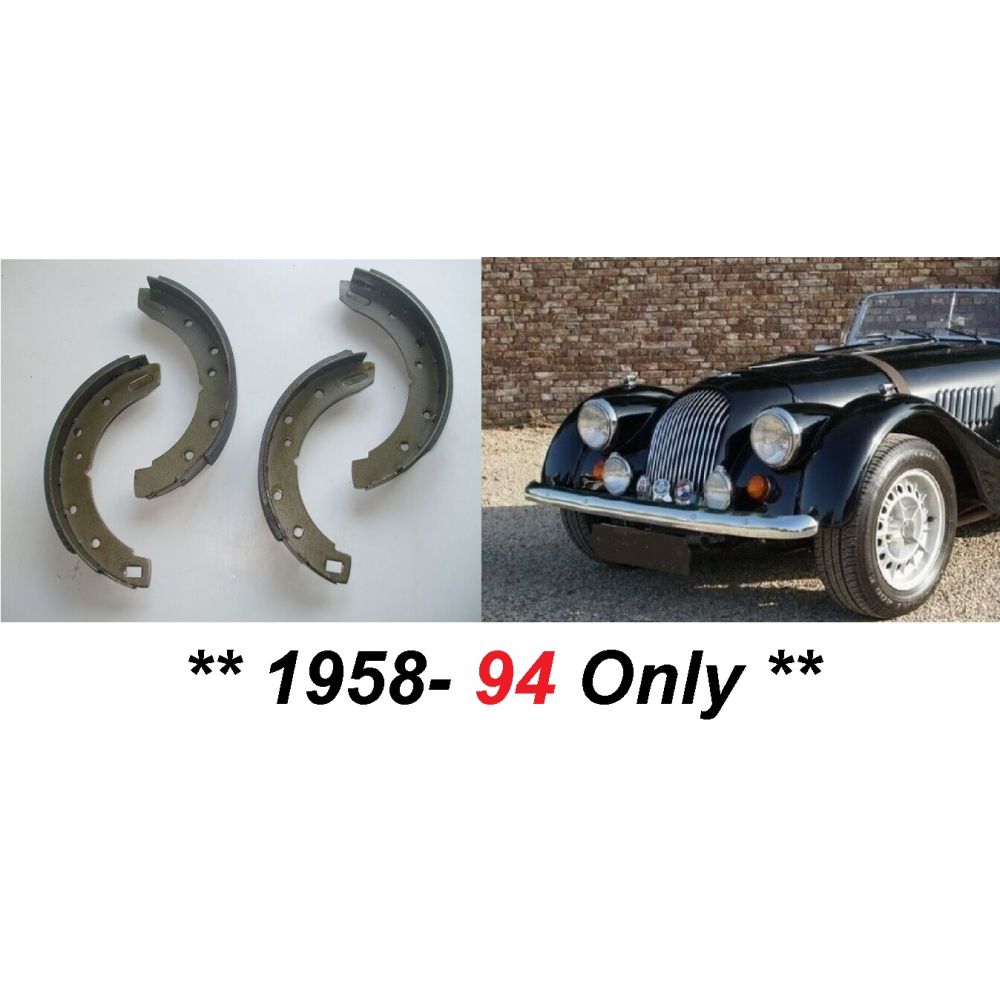 REAR BRAKE SHOES SET (Morgan 4/4, Plus 4, Plus 8) (1958- 93)