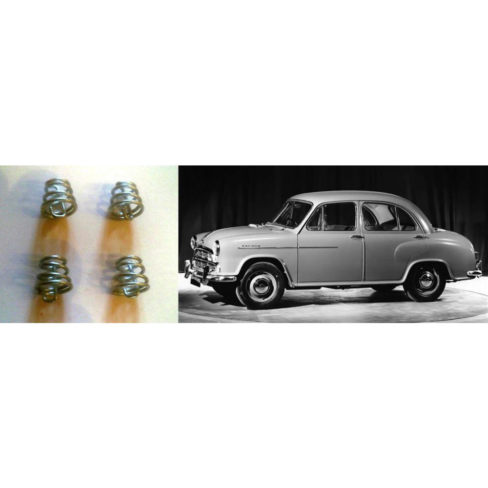 BRAKE SHOE FITTING BEEHIVE SPRINGS (Front or Rear) x4 (Morris Oxford) (Ser 2,3,4) (**From 1954- 59 Only**)