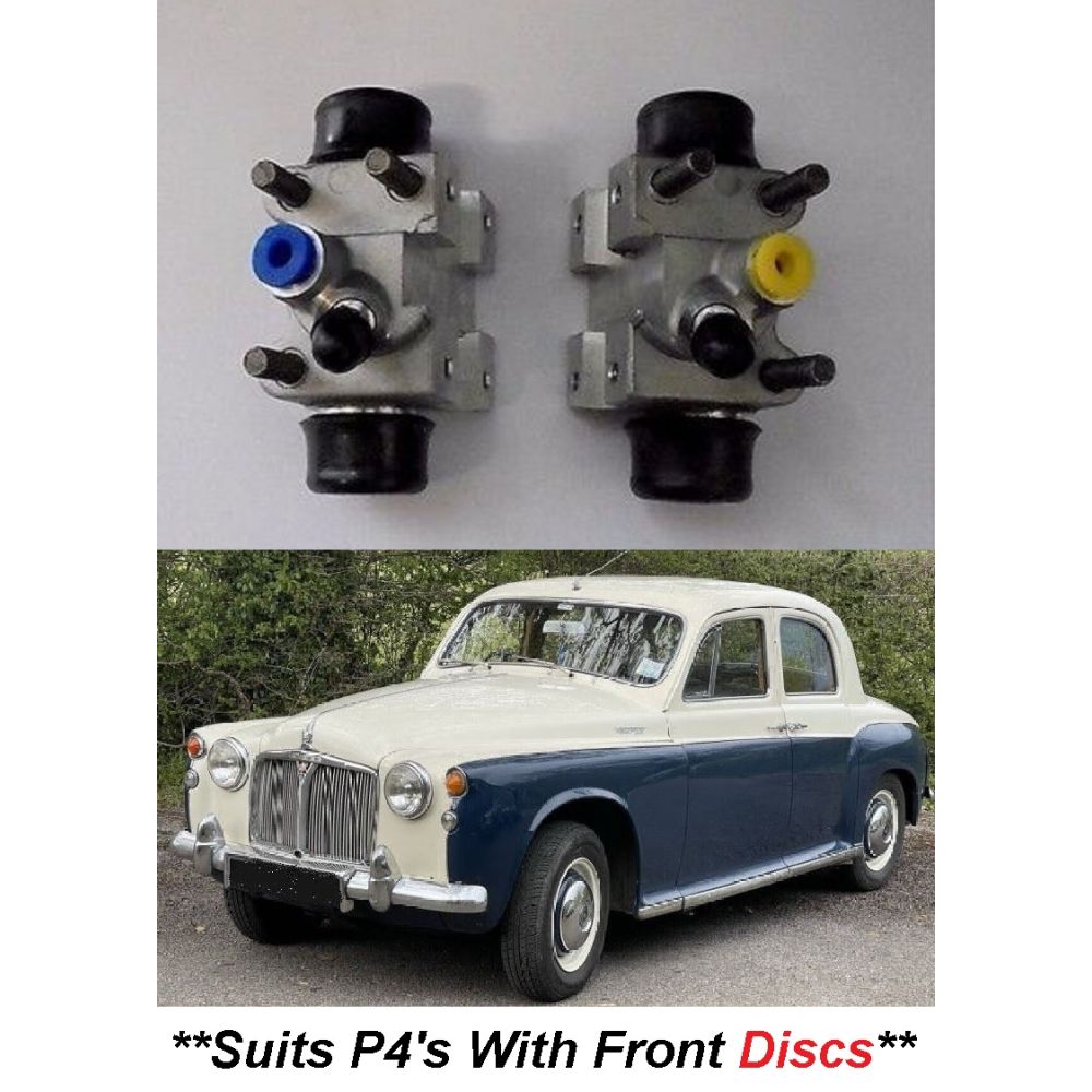 REAR BRAKE WHEEL CYLINDERS x2 (Rover P4) (80, 95, 100 & 110) (** From Sep 59- 64 **)