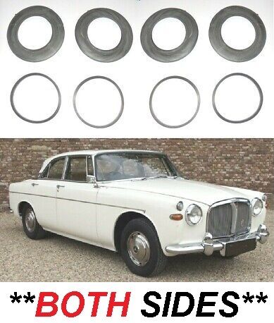 FRONT BRAKE CALIPER REPAIR SEALS KITS x2 (Rover P5) (3.0 Litre) (Mk1 Late, Mk2, Mk3) (**From Sep 59- Aug 67**)