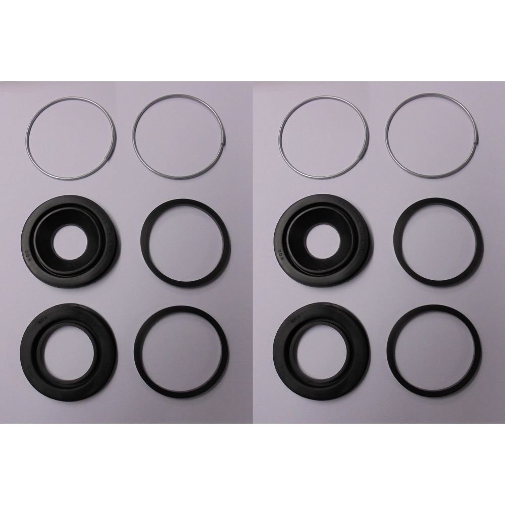 REAR BRAKE CALIPER REPAIR SEALS KITS x2 (De Tomaso Pantera) (1968- 73 Only)