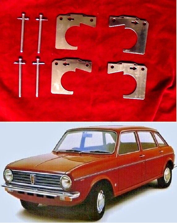 FRONT BRAKE PAD FITTING KIT - PINS & SHIMS (Austin Maxi) (1969- 81)