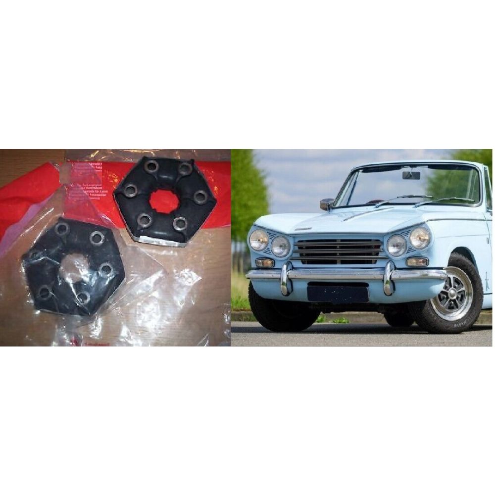 RUBBER DOUGHNUTS for ROTOFLEX x2 (Triumph Vitesse)