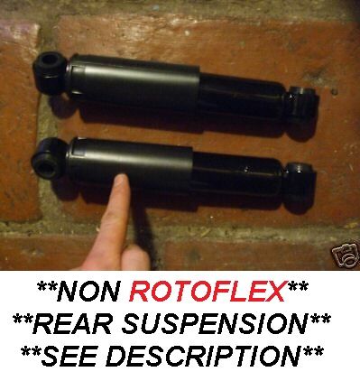 REAR SHOCK ABSORBERS DAMPERS x2 (Triumph Spitfire & GT6) (1962- 80)