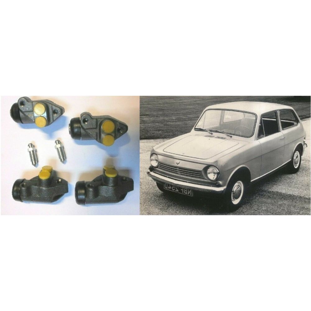 FRONT BRAKE WHEEL CYLINDERS x4 (Reliant Rebel) (1964- 74)