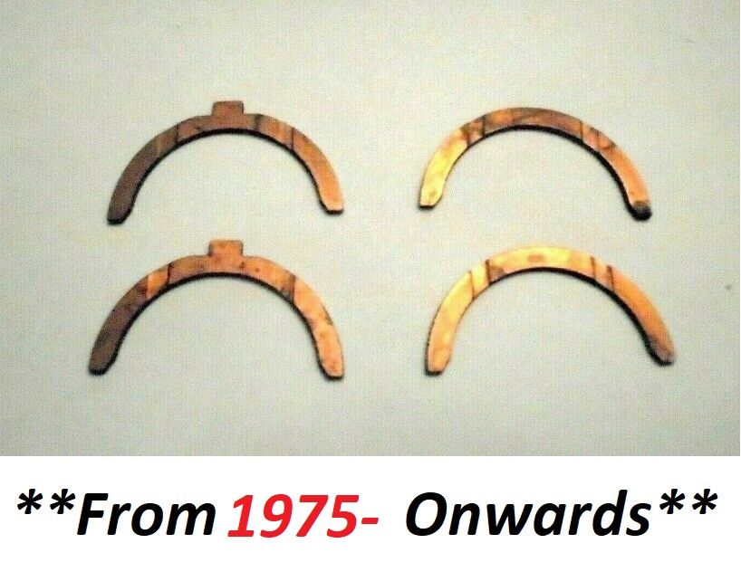 CRANKSHAFT THRUST WASHERS BEARINGS Std (Reliant Robin Rialto Kitten Fox) (850cc) (**From 1975- 98**)