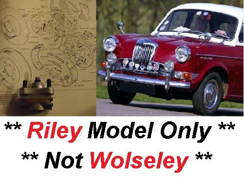 BRAKE ADJUSTER REAR x1 (Riley 1.5 Saloon) (1958- 65)