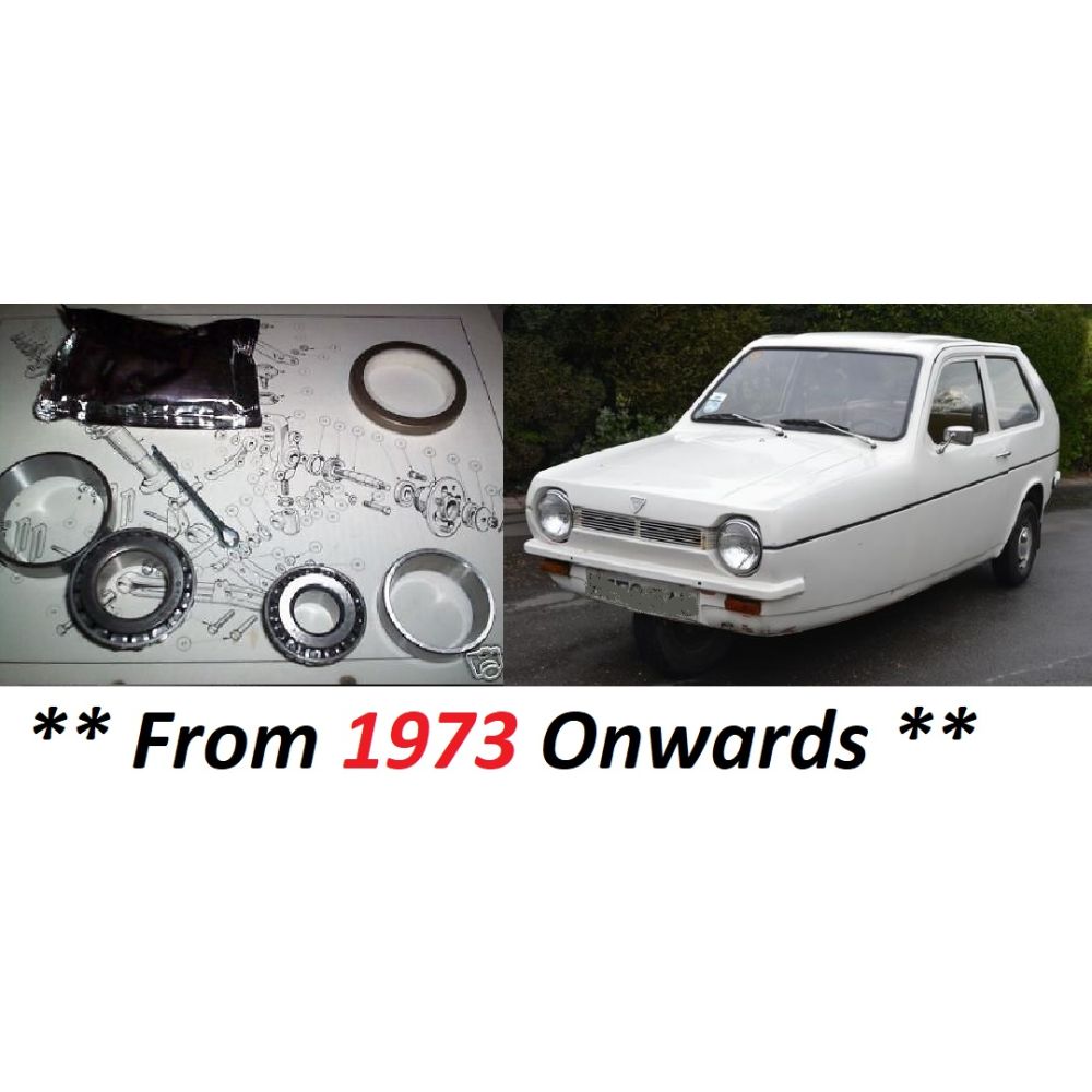 FRONT WHEEL HUB BEARING KIT x1 (Reliant Robin & Rialto) (**From 1973- **)
