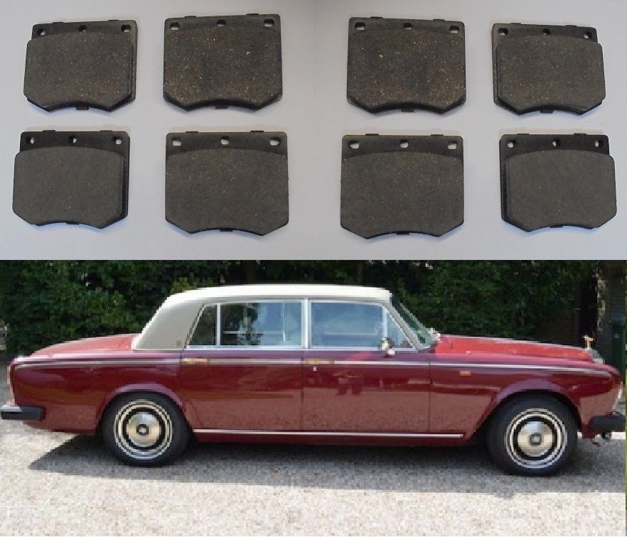 FRONT BRAKE PADS SET (Rolls Royce Silver Wraith II) (1976- 80)