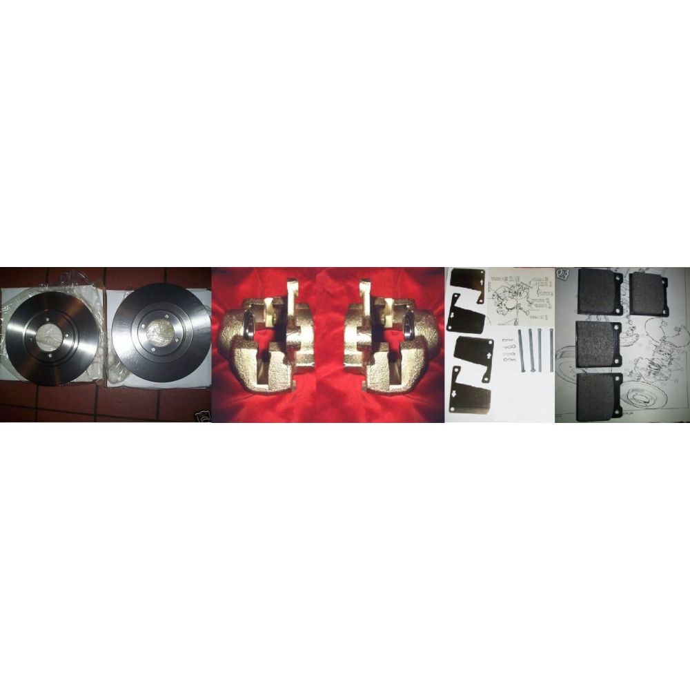 FRONT BRAKE CALIPERS / DISCS / PADS & FITTING KIT (Triumph Herald) (From 1965- 71)