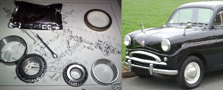 FRONT WHEEL HUB BEARING KIT x1 (Standard 8, 10, Pennant & Companion) (1953- 63)