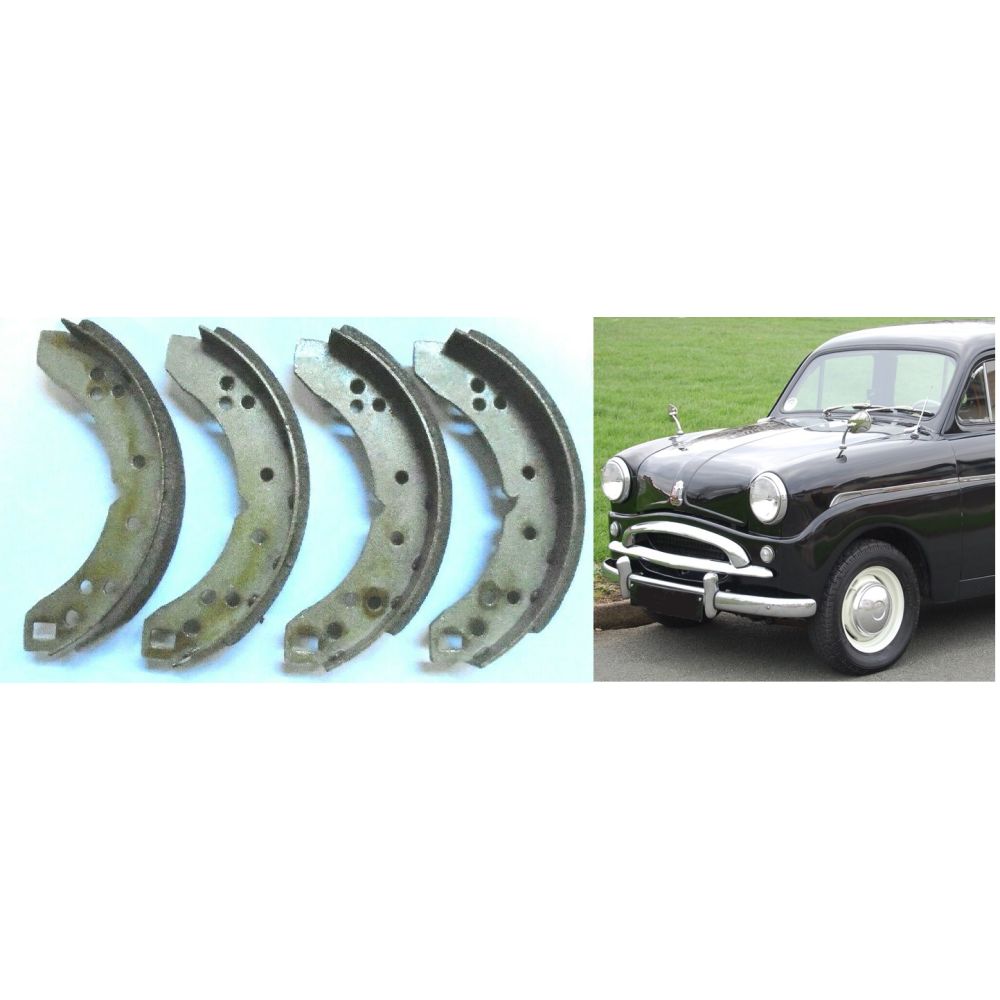 REAR BRAKE SHOES SET (Standard 8, 10 & Pennant) (1953- 60)