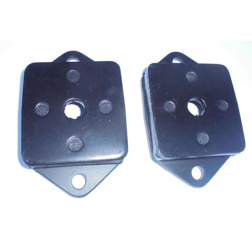 SANDWICH MOUNTS x2 (Jaguar MkX) (3.8 & 4.2 Litre) (1961- 70)