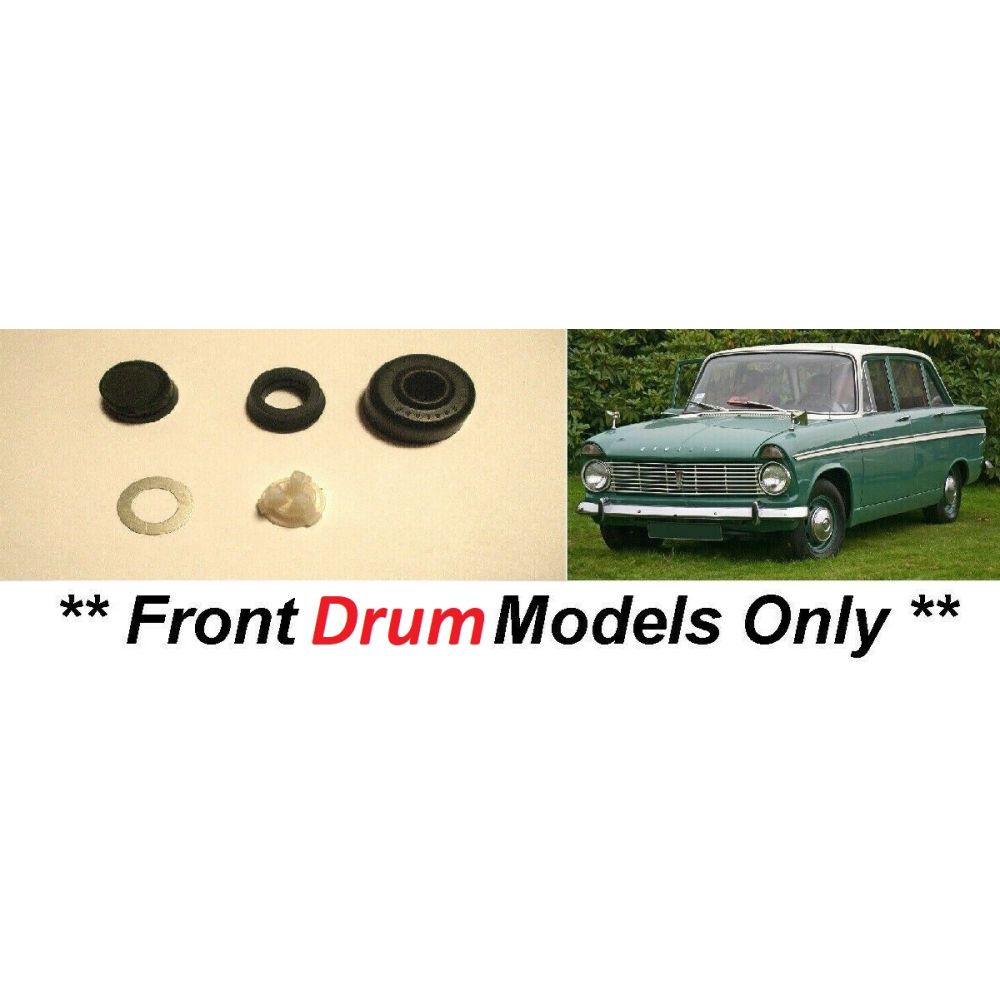 BRAKE MASTER CYLINDER REPAIR SEALS KIT (Hillman Super Minx) (Ser.1) (**FRONT DRUMS**) (1961- Oct 62)