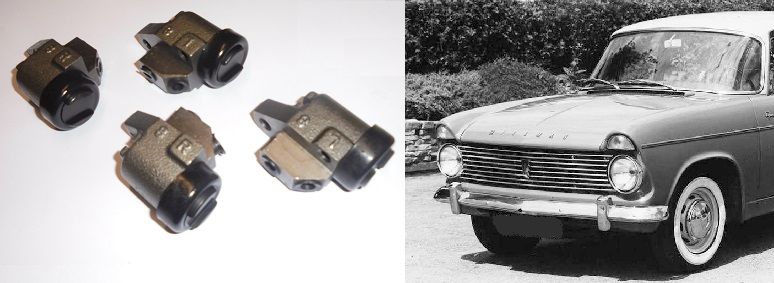 FRONT BRAKE WHEEL CYLINDERS x4 (Hillman Super Minx) (Ser. 1 Only) (1961- 62)