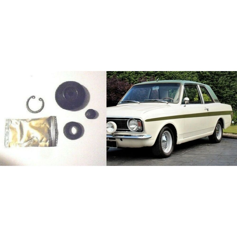 CLUTCH SLAVE CYLINDER REPAIR SEALS KIT (Lotus Cortina Mk2) (1966- 70)