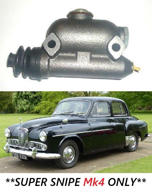 BRAKE MASTER CYLINDER (Humber Super Snipe Mk4) (1952- 58)