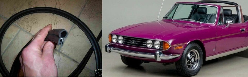 BOOT RUBBER SEAL (Triumph Stag) (1970- 77)