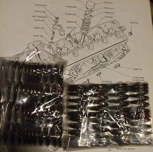 ENGINE VALVE SPRINGS x16 (Triumph Stag) (1970- 77)