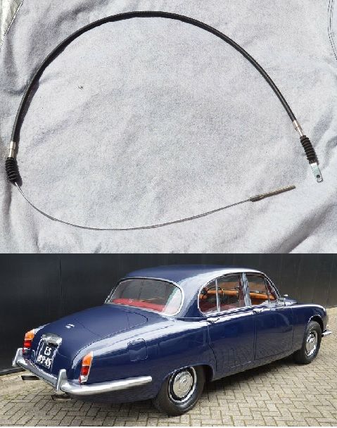 MAIN HANDBRAKE CABLE x1 (Jaguar S-Type, Jaguar 420 & Daimler Sovereign 420) (1963- 69)