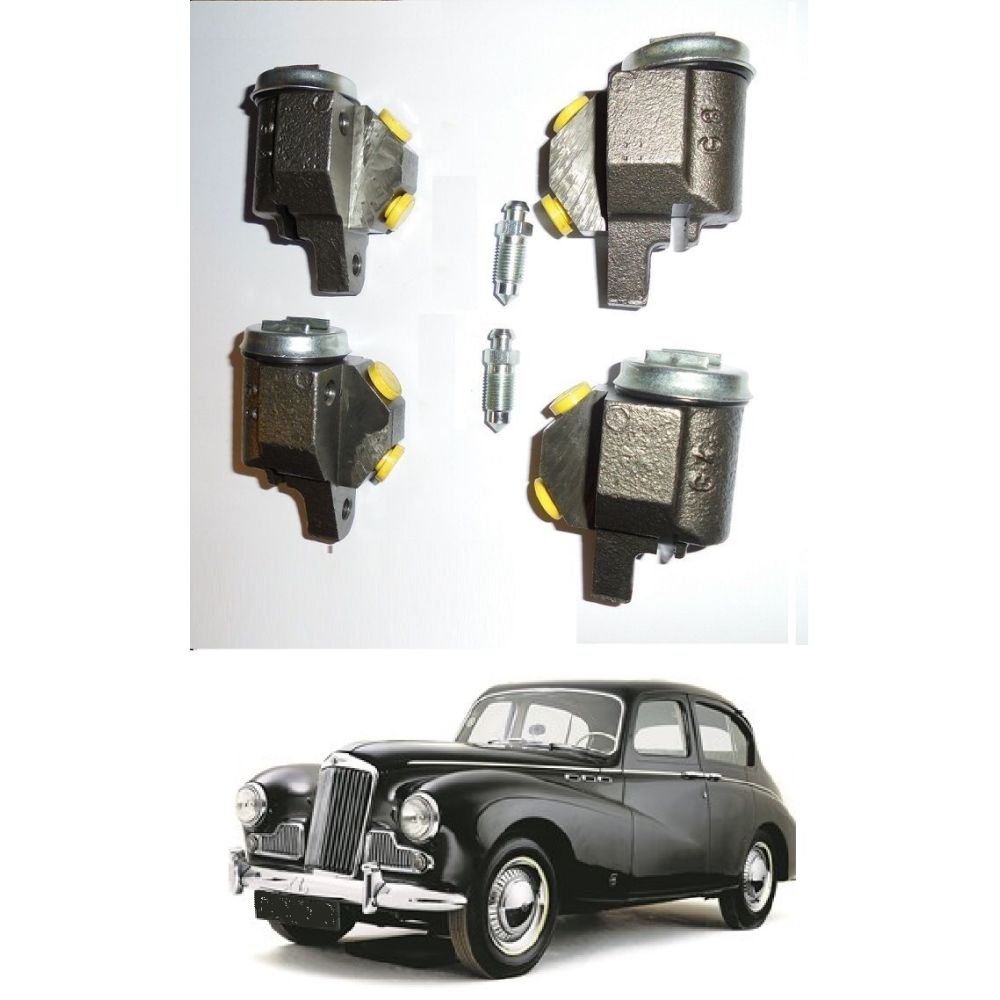 FRONT BRAKE WHEEL CYLINDERS x4 (Sunbeam Talbot 90 Mk3) (**From 1954-57**)