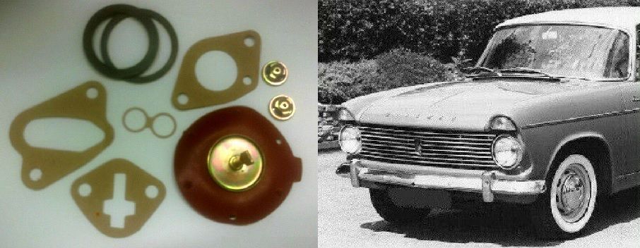 FUEL PUMP DIAPHRAGM REPAIR KIT (Hillman Super Minx) (Ser.1234) (From 1961- 67)