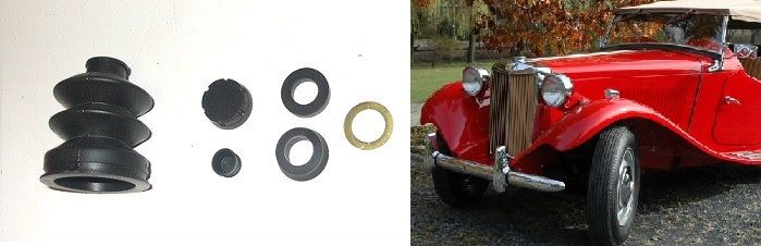 BRAKE MASTER CYLINDER REPAIR SEALS KIT (MG TD & TF) (1950- 55)