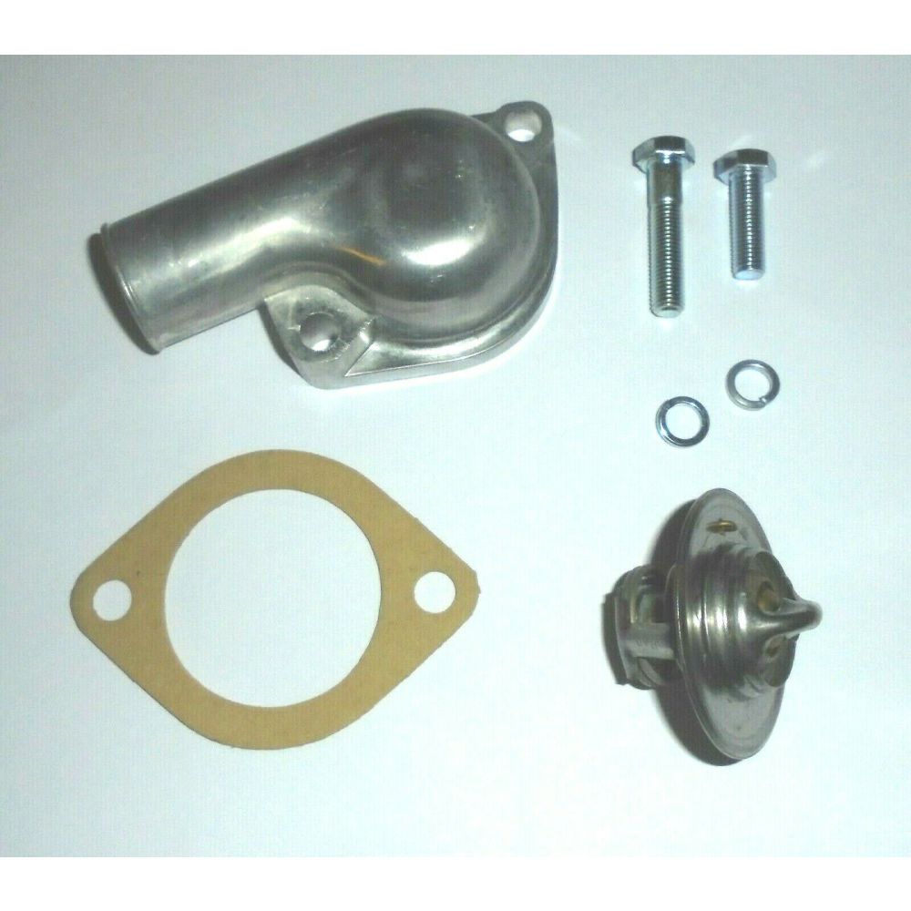THERMOSTAT, HOUSING, GASKET & BOLTS KIT (Triumph TR5 & TR6) (1967- 76)