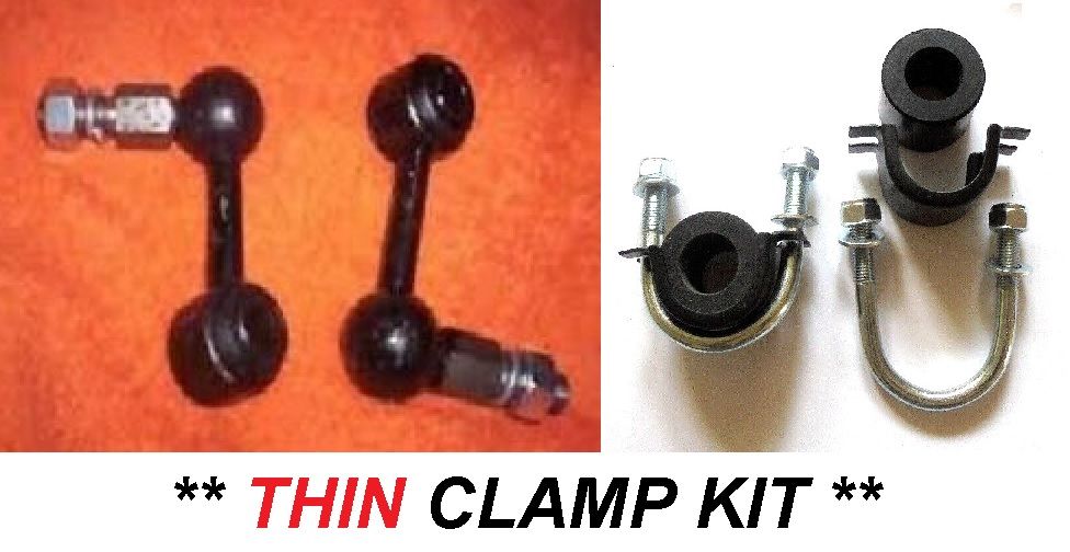 FRONT ANTI ROLL BAR LINKS & MOUNTING KIT (Triumph Spitfire Mk1 Mk2 Mk3) (**1962- 70 Only**)