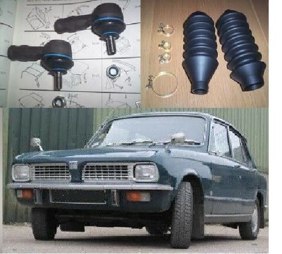 TRACK ROD ENDS & STEERING RACK GAITERS (Triumph Toledo) (1300 & 1500) (1970- 76)