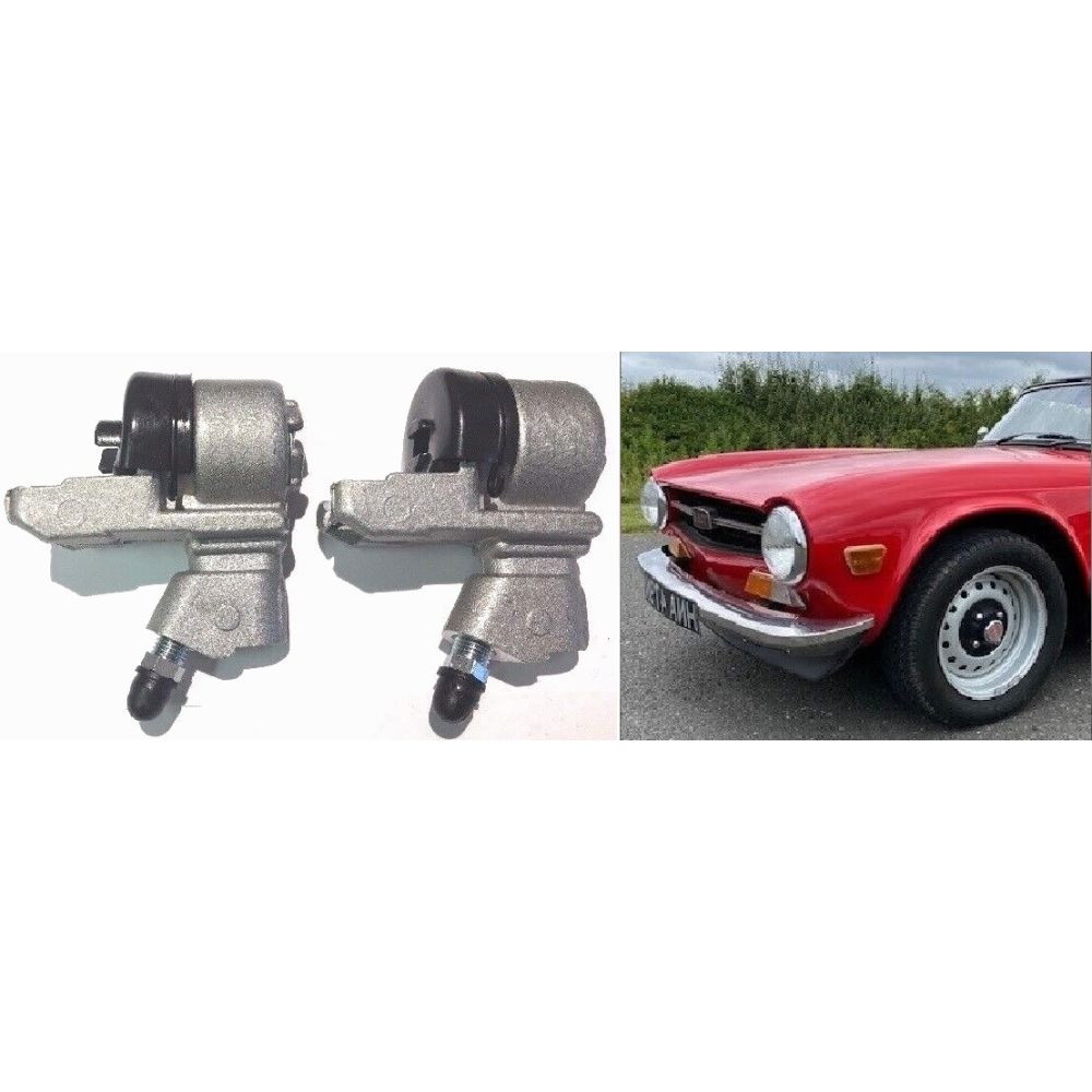 REAR BRAKE WHEEL CYLINDERS x2 (Triumph TR4a TR5 TR6) (1965- 76)