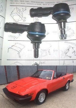 TRACK ROD ENDS x2 (Triumph TR7 & TR8) (1975- 81)