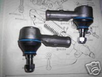 TRACK ROD ENDS x2 (Reliant Scimitar GTE) (1975- 80)
