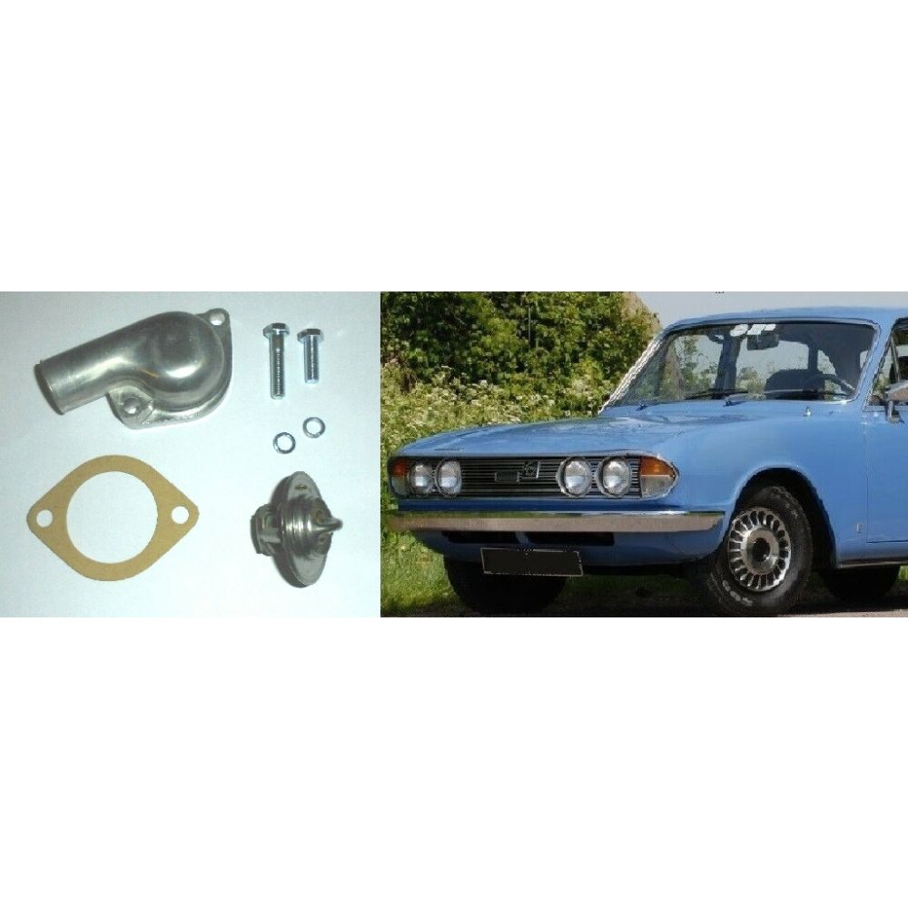 THERMOSTAT, HOUSING, GASKET & BOLTS KIT (Triumph 2000 & 2500 Saloon) (1963- 77)