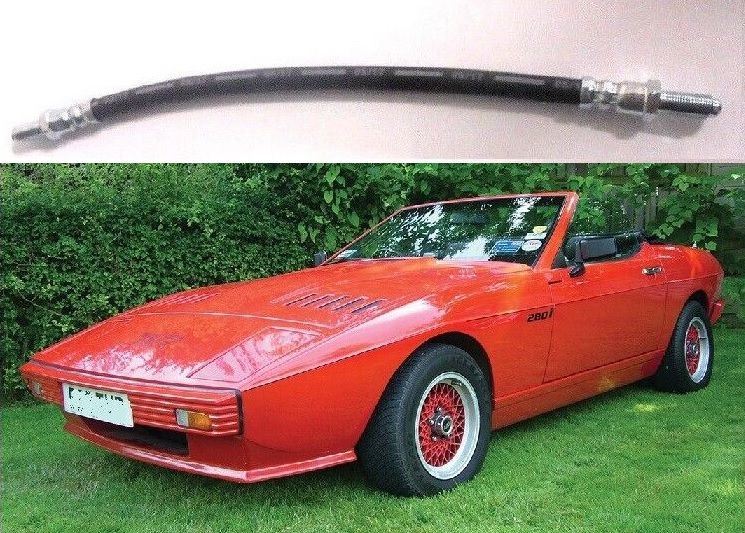 REAR BRAKE HOSE x1 (TVR Tasmin) (200, 280, 350, 390, 420 & 450) (1980- 90)