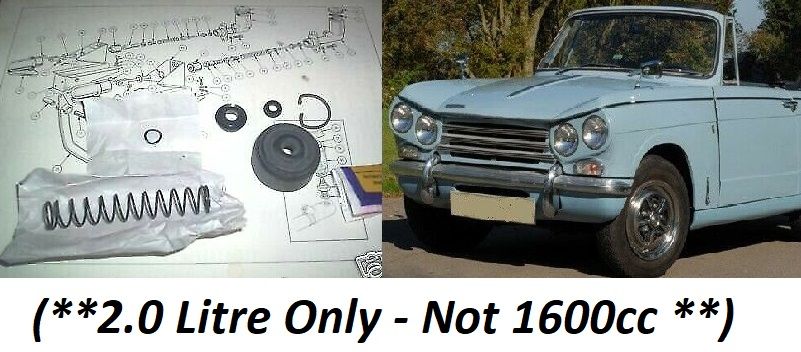 BRAKE MASTER CYLINDER REPAIR SEALS KIT (Triumph Vitesse) (2.0 Litre) (1966- 71)