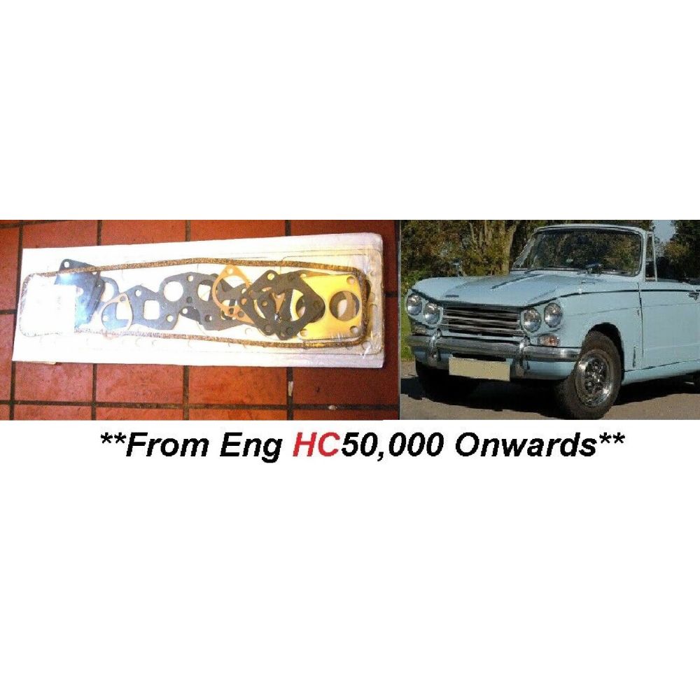 HEAD GASKET SET (Triumph Vitesse 2.0) (Mk2 Only) (**From 1968- 71**)