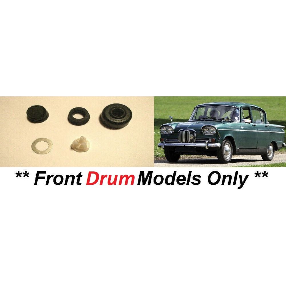 BRAKE MASTER CYLINDER REPAIR SEALS KIT (Singer Vogue) (Ser.1) (**Front Drum Brakes**) (1961- 63 Only)