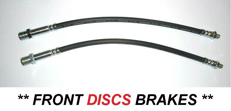 FRONT BRAKE HOSES x2 (Singer Vogue) (Ser.234) (**Front Disc Brakes**) (1962- 67)