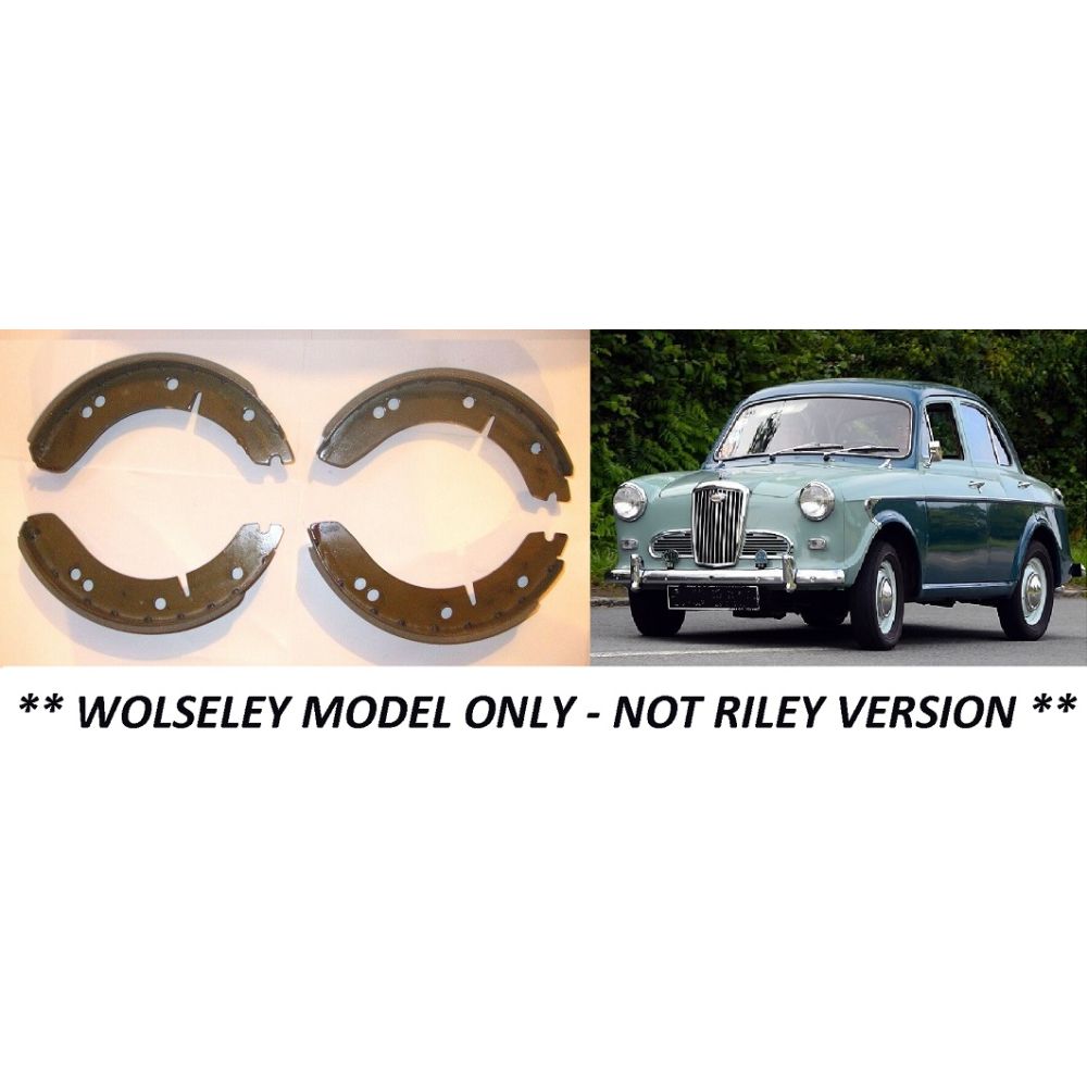 FRONT BRAKE SHOES SET (Wolseley 1500 Saloon) (1958- 65)