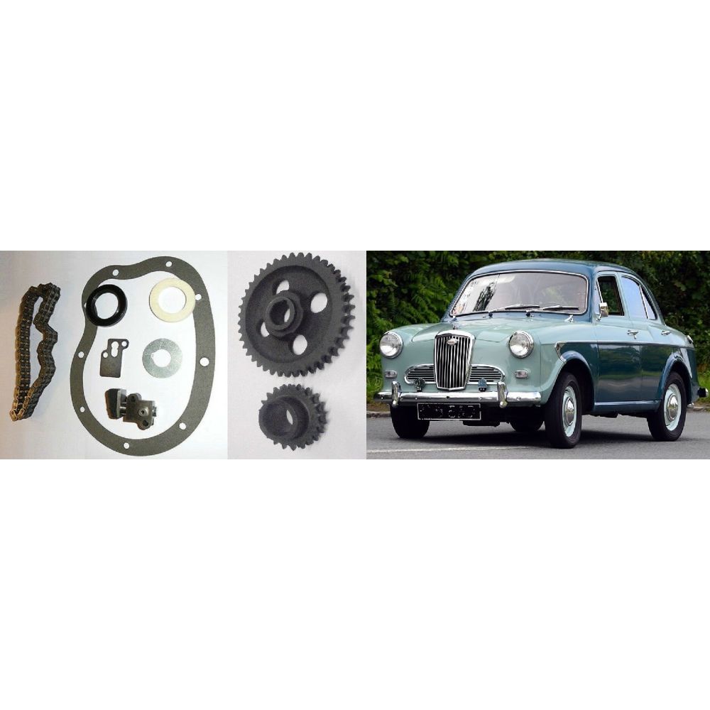TIMING CHAIN KIT & SPROCKETS (Wolseley 1500 & Riley 1.5) (1489cc) (1958- 65)