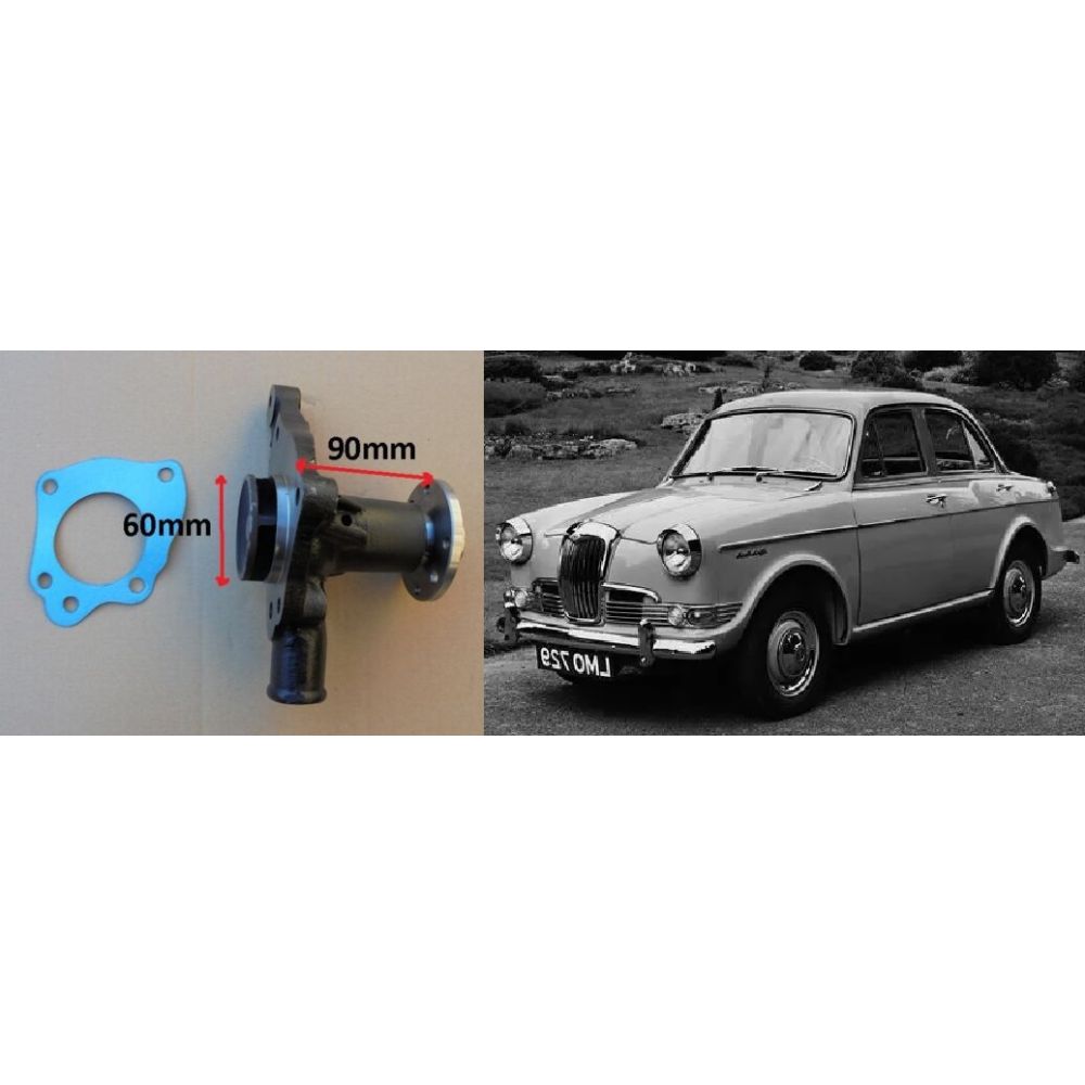 WATER PUMP (Wolseley 1500, Riley 1.5) (1489cc) (1957- 65)