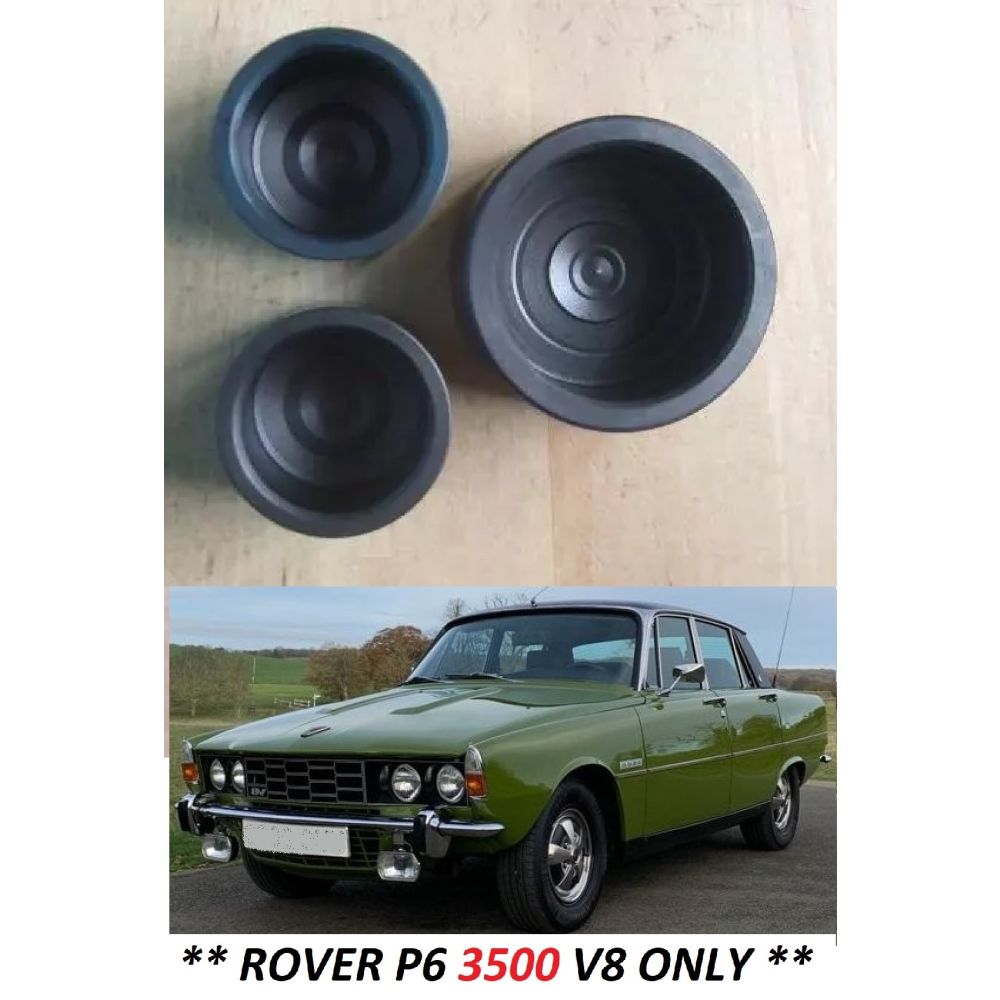 FRONT BRAKE CALIPER PISTONS x3 (Rover P6 V8 3500) (1968- 77)