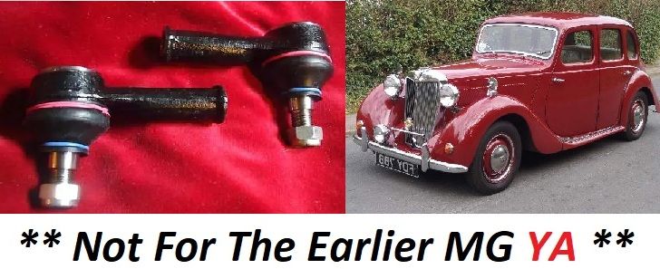 TRACK ROD ENDS x2 (MG YB Saloon) (** From 1951- 53**)